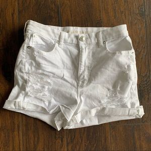 American eagle curvy hi-rise shortie